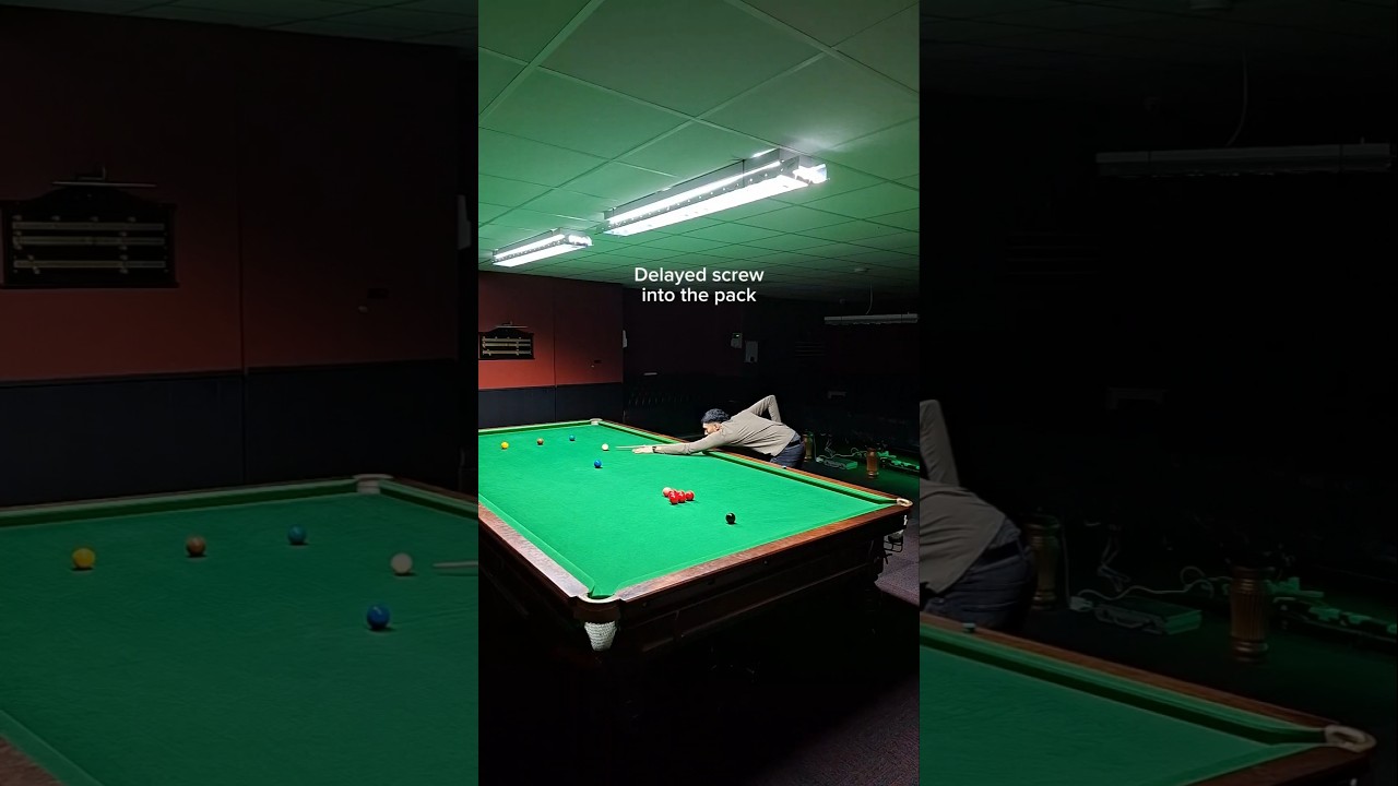 Image of video the Delayed Screw into the Pack | Snooker Tip 13