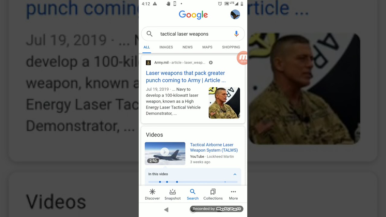 Military Laser Weapons