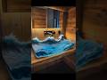 "I Built a REAL Ocean Wave Epoxy Resin Sink 🌊 | Insane Crashing Wave Bathroom Art"