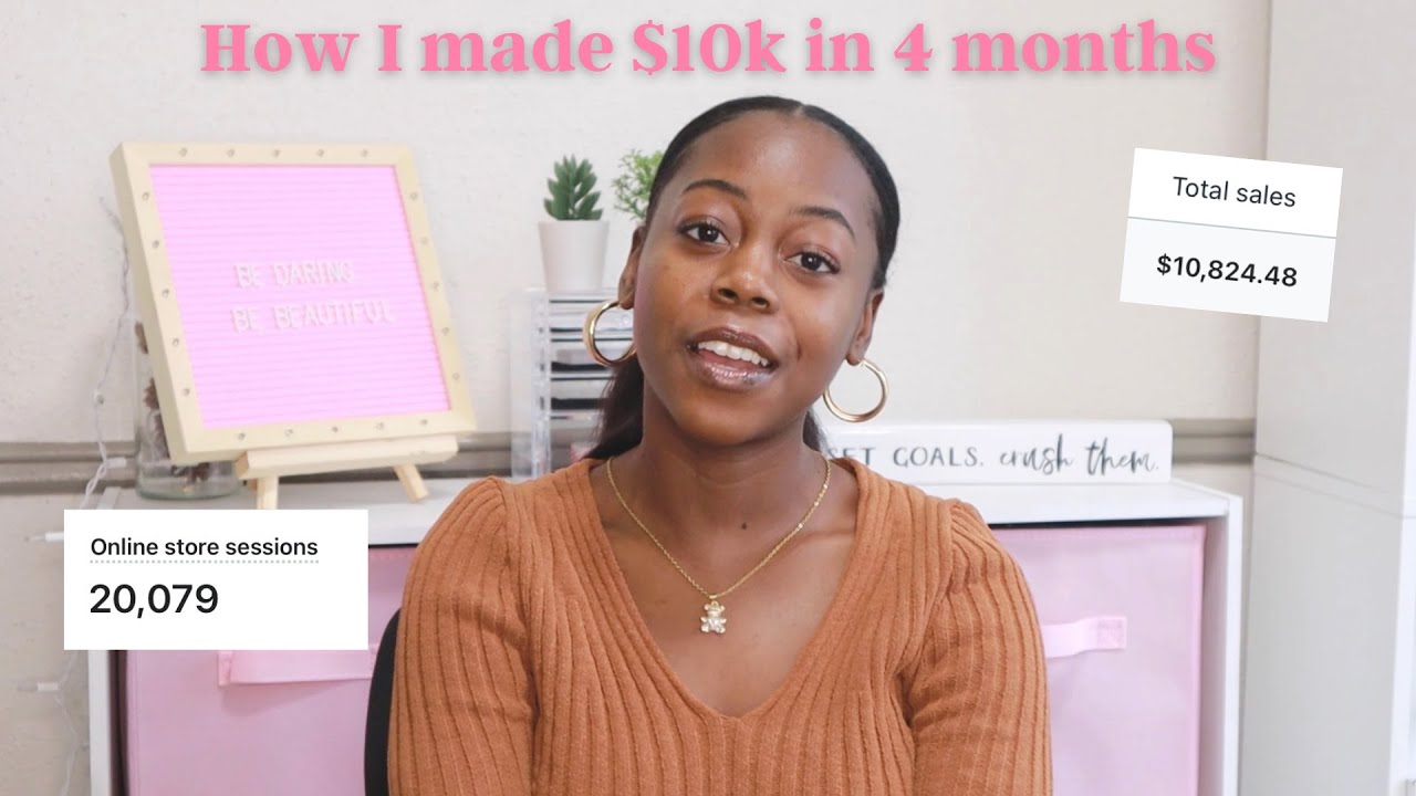 How I Made 10k in 4 MONTHS | ENTREPRENUER | SMALL BUSINESS OWNER| BODY BUTTER BUSINESS | Jada Renee