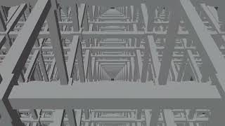 Cubic Space Division (inspired by MC Escher)