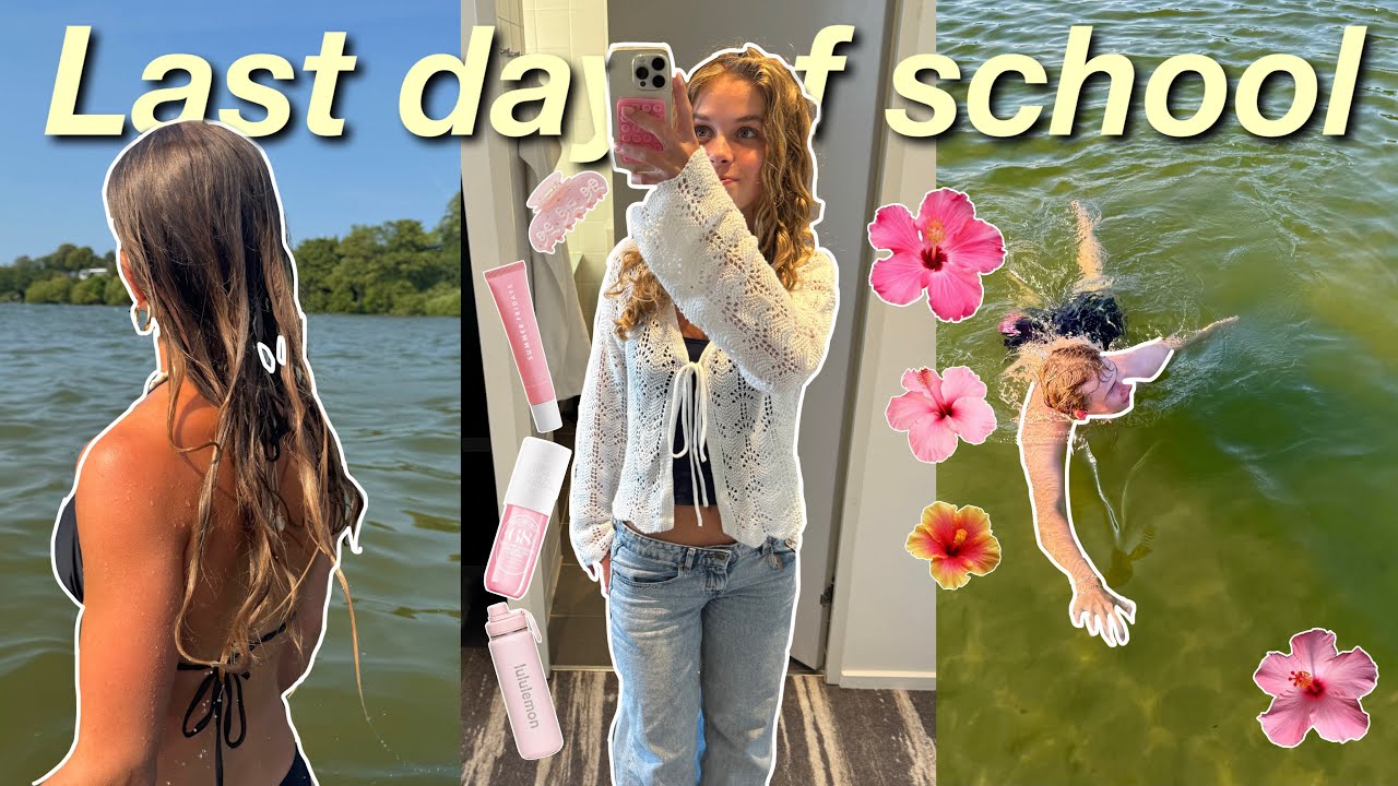 MY LAST DAY OF SCHOOL 2025 | last exam, tanning, swimming, yap and more:)