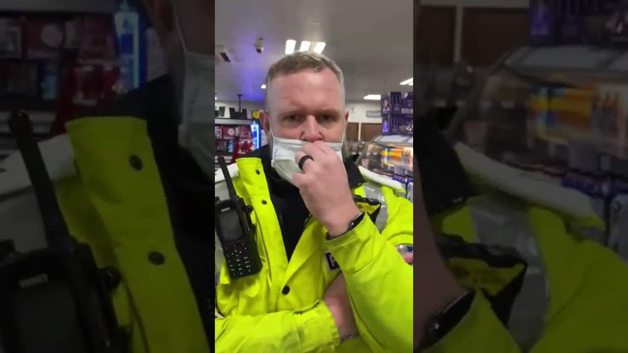 Arrested for not wearing a mask Tesco 🤬