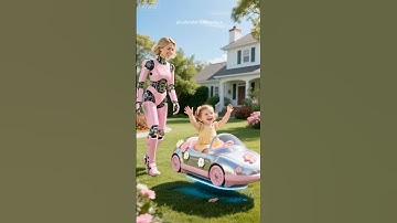 My Robot Mom is a Transformer!#shorts #robot #funny #aianimation #animation #cartoon #ai