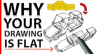 9 REASONS WHY YOUR DRAWINGS LOOK FLAT