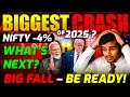 Stock Market Crash Today | Nifty -4% गिरा | इतनी तेज़ गिरावट क्यों आई आज? #stockmarket