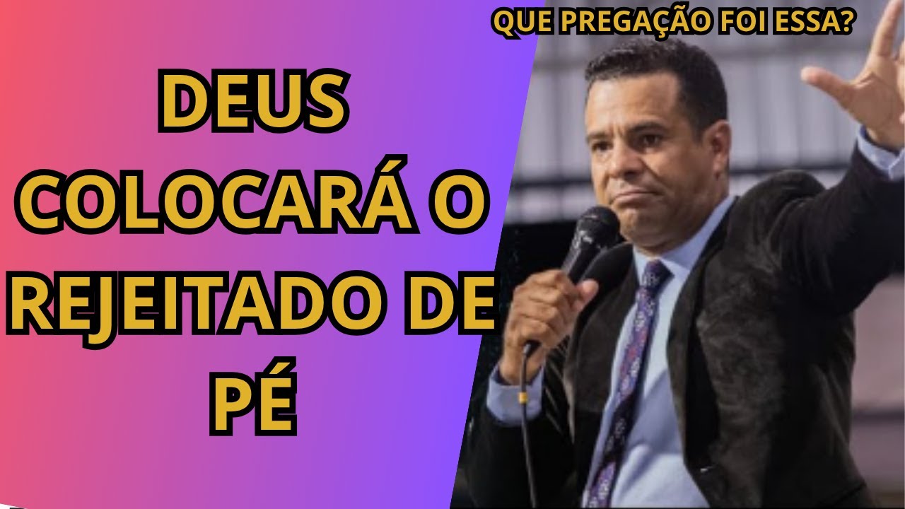 DEUS NÃO ESQUECE O REJEITADO! | Pregação que vai mexer com você - Pr. Moisés Leopoldino