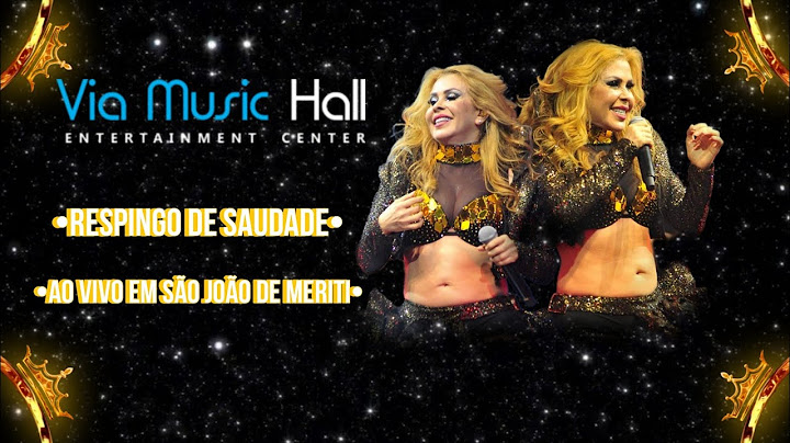 Joelma - Respingo De Saudade Isso É Calypso Tour Ao Vivo Em São João Do Meriti