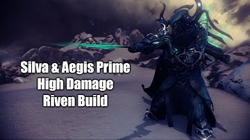 Warframe - Silva & Aegis Prime Riven Test Video (Damage & Critical Damage)