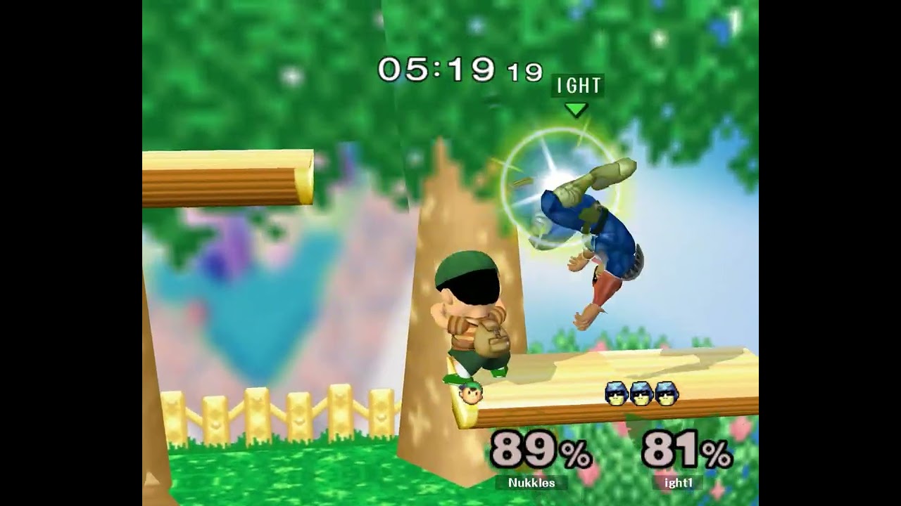 [ass] 158 - Melee Singles WR1 — ight1 ⟮Falcon⟯ vs Nukkles ⟮Ness⟯