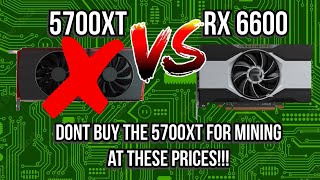 5700xt vs 6600 for mining, What is the best budget amd gpu?!