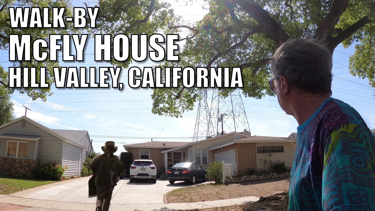 ????WALK BY MARTY MCFLY HOUSE, BACK TO THE FUTURE - YouTube