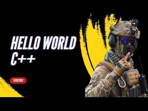 Hello World in C++ | Step-by-Step Beginner's Guide