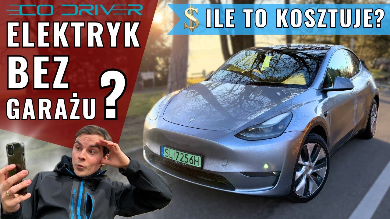 Elektryk bez garażu – czy to ma sens? Ładowanie Tesli w mieście vs. w domu – Ile to kosztuje?