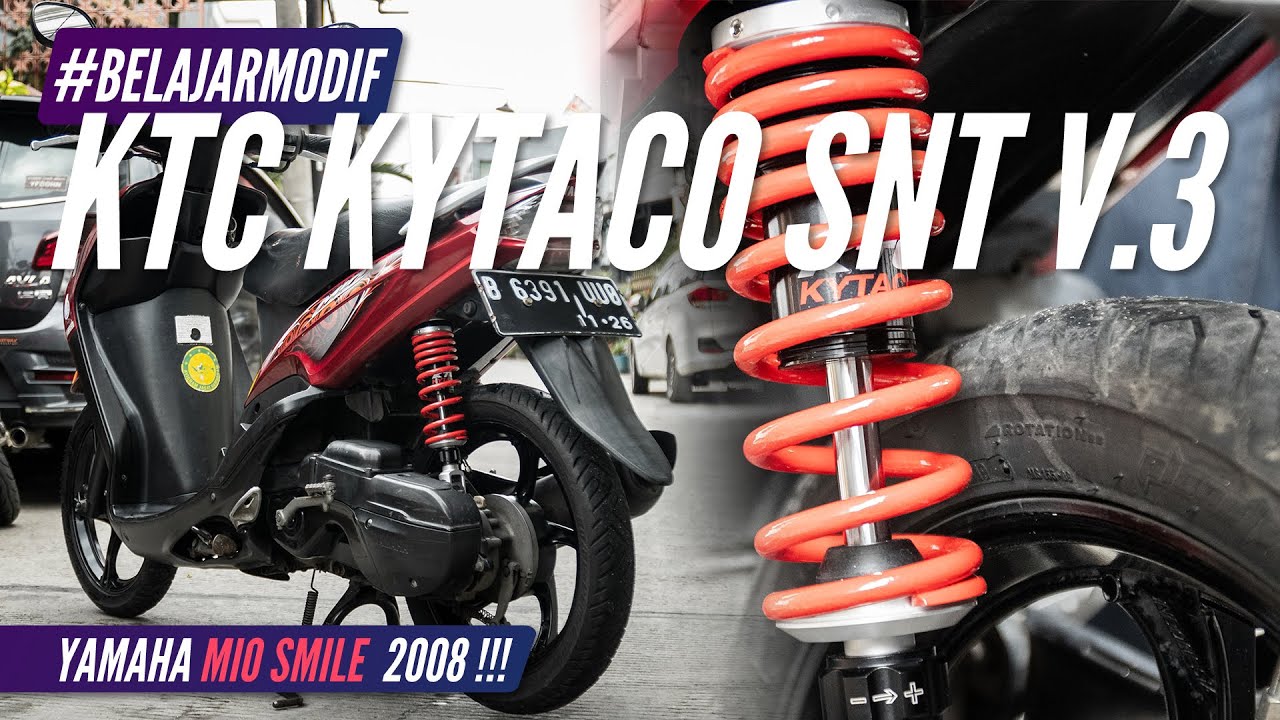 MODIFIKASI SIMPEL YAMAHA MIO YANG PALING TERASA BEDANYA !!! | SHOCKBREAKER KTC KYTACO SNT V.3
