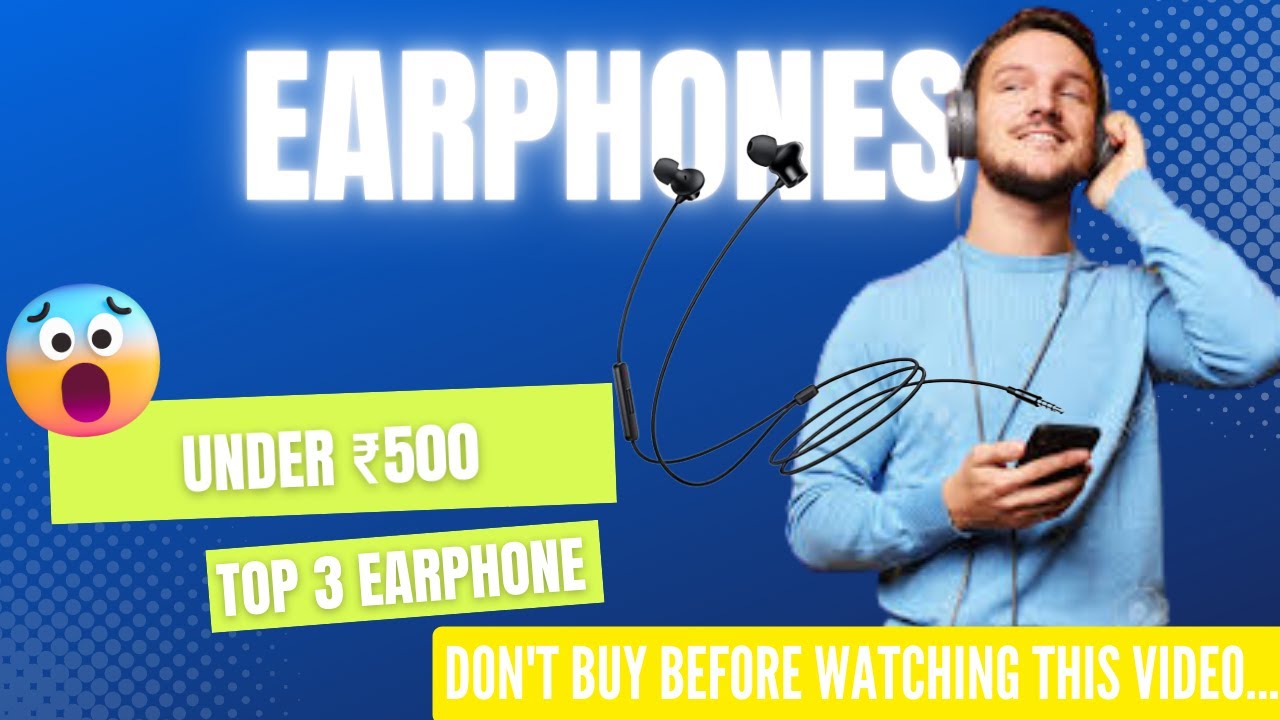 BEST Wired Earphones UNDER 500 in India 2023⚡*ULTIMATE* Tests