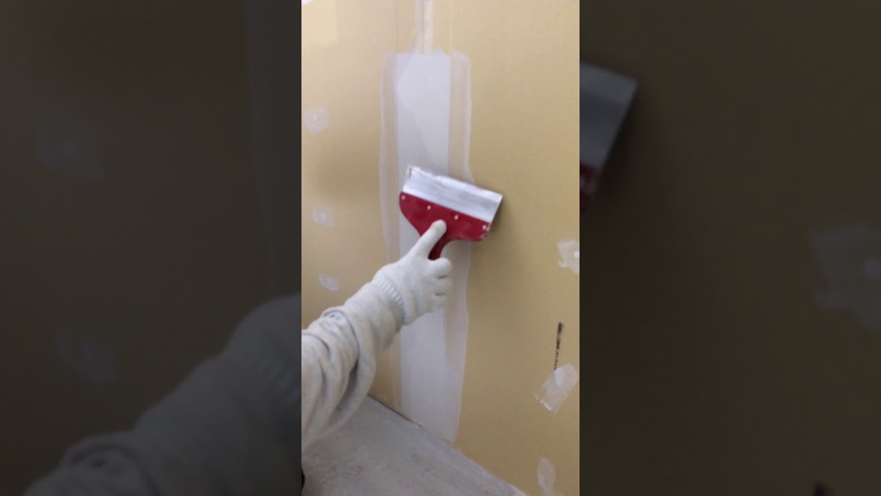 パテ！テーパーボードの下地パテの打ち方！初公開