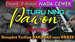 TURU NING PAWON - Dian Anic Versi Dangdut Tarling KARAOKE rasa ORKES Yamaha PSR S970