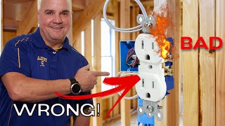 BIGGEST Mistakes DIYers When Wiring Electrical Outlet Need To Know | How To