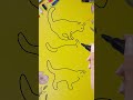 Draw and Colour 3 Cute Cats 🐱🎨 | Easy Cat Drawing for Kids #drawingforkids #coloringforkids