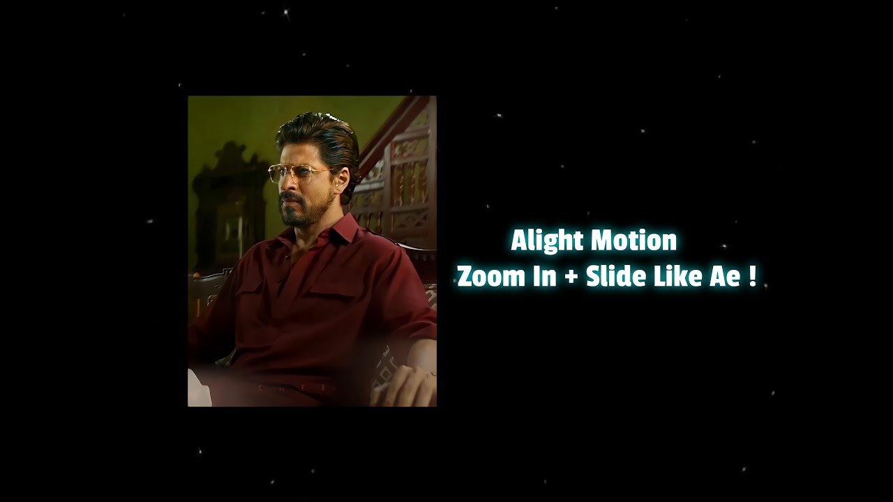 Alight motion Zoom + Slide like AE Tutorial !