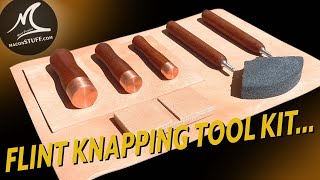 Handmade Flint Knapping Tool Kit - DIY