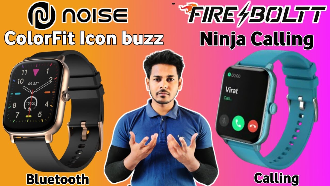 Noise ColorFit Icon buzz vs Fire Boltt Ninja Calling🔥 Best BT