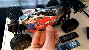 Arrma Typhon speedrun on 3s stock! #ARRMA #NEWBAPPROVED