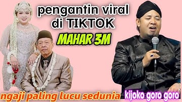 🔴LIVE PENGAJIAN PALING LUCU SEDUNIA KIJOKO GORO GORO DI LEMBAH DELOPO MADIUN