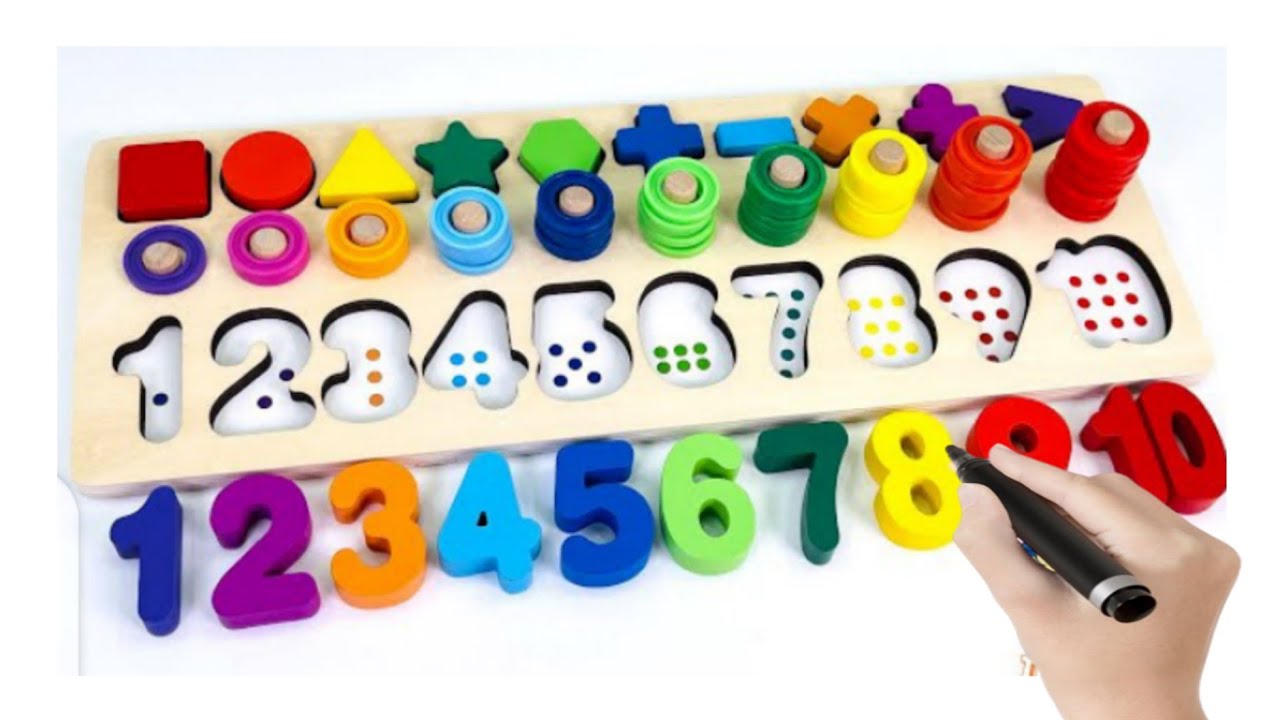 Best Learn Numbers and Counting with activity puzzle| preschool ...