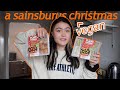 TRYING SAINSBURYS VEGAN CHRISTMAS RANGE