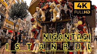 turkey walking around-WALKING IN NISANTASI ISTANBUL IN FULL HD-full hd walk