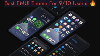 Best EMUI Theme for 9/10 Honor Play User's 🔥! Os 14 Dark EMUI Theme Best EMUI Theme of 2020 😍! screenshot 3