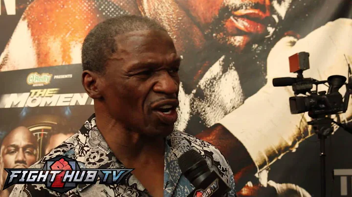 Floyd Mayweather Sr. "Timothy Bradley was throwing...