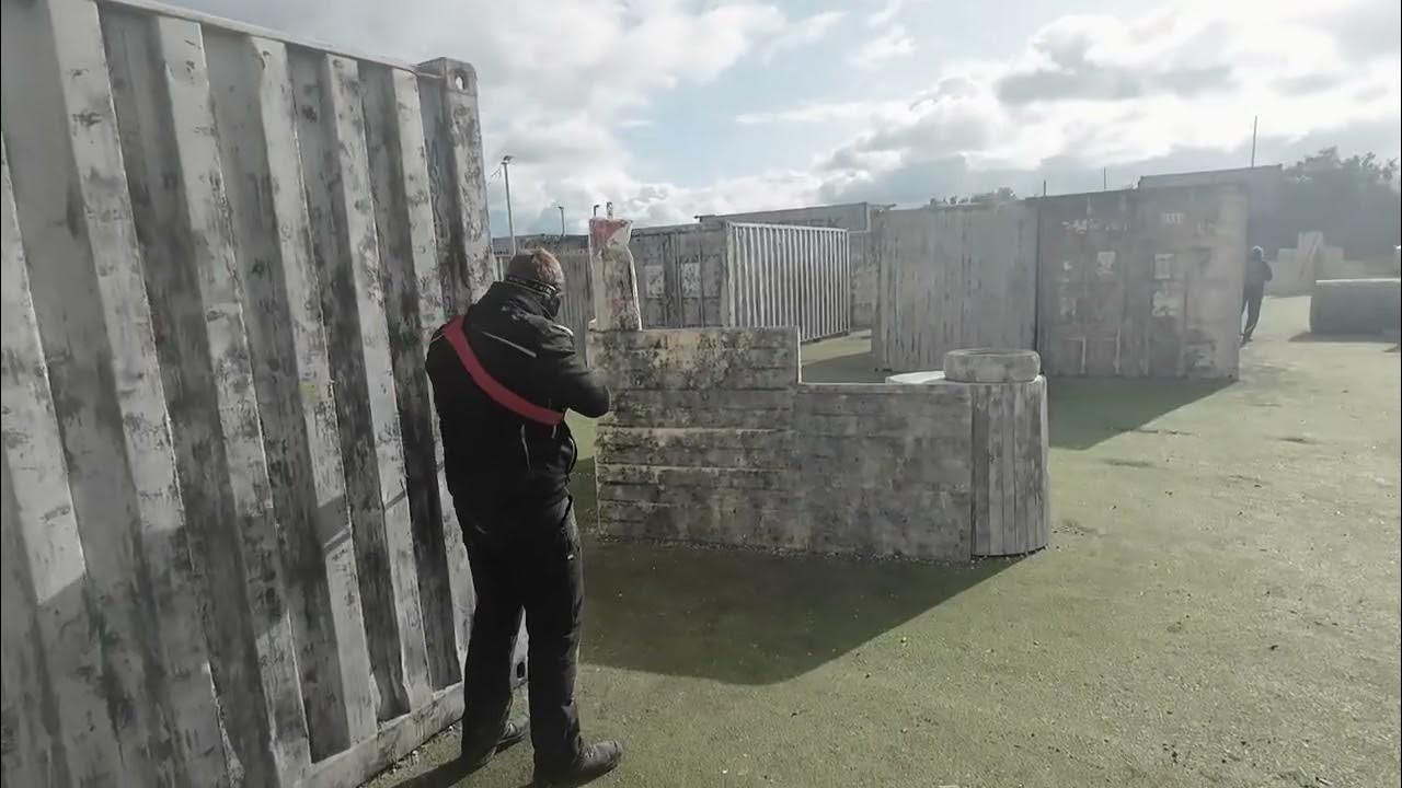Paintball Hildesheim Container klein I 15.10.2023 YouTube