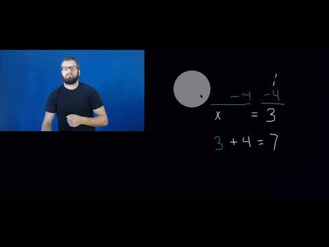 One-step addition & subtraction equations (ASL)