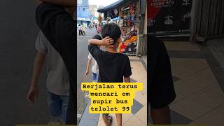 berjalan terus mencari om supir bus telolet #tranding #funny #lucu #comedy #basuribussid