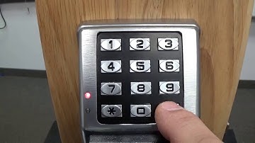 Changing the Master code in a Trilogy T3 lock
