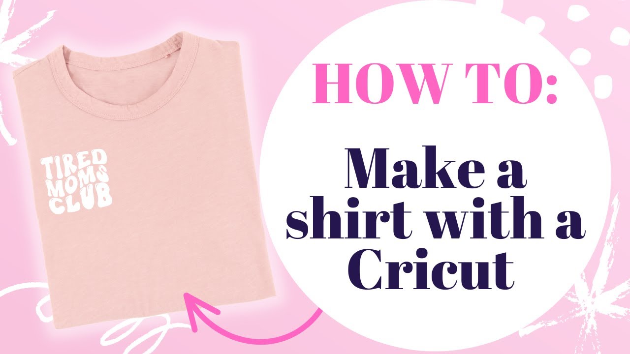 How to Make Shirts with Cricut Iron-On Vinyl - Sarah Maker