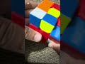 #shorts Me solving a cube through the camera