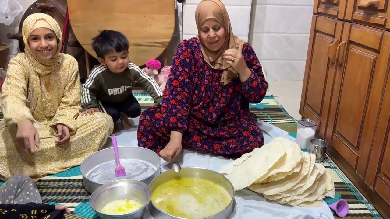 هدية 🎁 لماما اول يوم رمضان !؟  سفرة اول يوم رمضان غيرنا عن المعتاد 