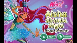 Winx Club Aisha Layla Sirenix Style - Dress Up Game for Girls screenshot 5