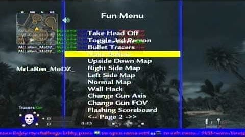 How to Edit Text and Colour on a Mod Menu for a Call Of Duty (PS3/XBOX)