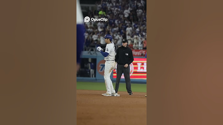 THE CROWD CALLED, OHTANI ANSWERED! 🔥⚾️