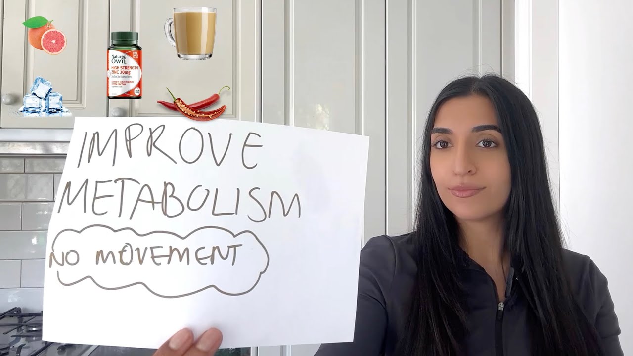 10 simple tips to BOOST METABOLISM | NO EXERCISE or DIETING required