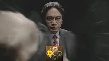 STANDING HERE, I REALIZE but it's REGGIE vs IWATA