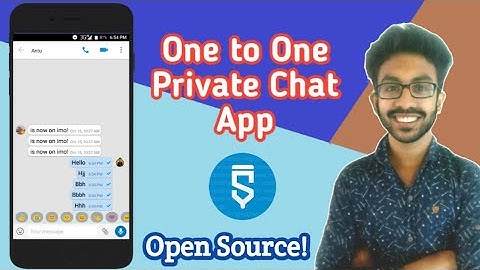 One to one private chat app in Sketchware