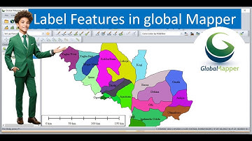 Hoe u kenmerken in Global Mapper kunt labelen