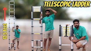 Agaro Aluminum Telescopic ladder review | Portable ladder for home | Telescopic ladder india