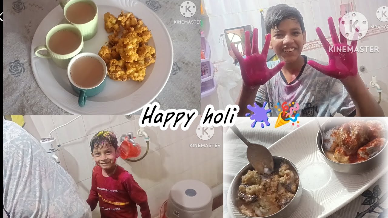 Aap sabhi ko meri taraf se Happy Holi 🎉🫟🤗😜